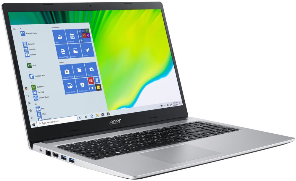 Acer Aspire 3 A315 Notebook - AMD Ryzen 3-3250U, Dual Core 2.60GHz Upto 3.50GHz, 4GB DDR4 RAM, 1TB HDD Storage, AMD Radeon Graphics, 15.6 Inches HD ComfyView Display, Win 10 Home - Pure Silver Acer Aspire 3 A315 Notebook - AMD Ryzen 3-3250U, Dual Core 2.60GHz Upto 3.50GHz, 4GB DDR4 RAM, 1TB HDD Storage, AMD Radeon Graphics, 15.6 Inches HD ComfyView Display, Win 10 Home - Pure Silver