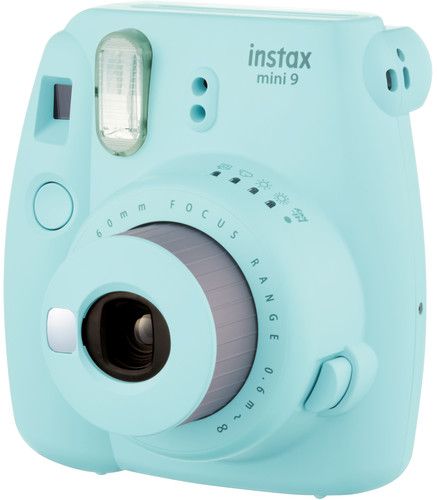 Fujifilm Instax mini 9 Instant Film Camera, Ice Blue Fujifilm Instax mini 9 Instant Film Camera, Ice Blue