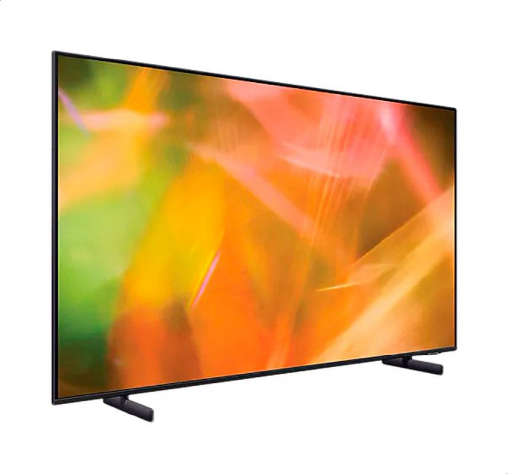 تليفزيون سمارت مسطح الترا اتش دي كريستال 4K 55 بوصة مع ريموت كنترول من سامسونج UA55AU8100UXEG - اسود تليفزيون سمارت مسطح الترا اتش دي كريستال 4K 55 بوصة مع ريموت كنترول من سامسونج UA55AU8100UXEG - اسود