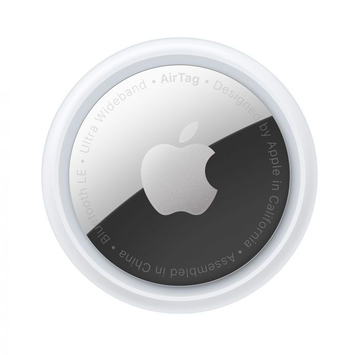 Apple AirTag MX532ZE/A, Pack Of 1 - White and Grey Apple AirTag MX532ZE/A, Pack Of 1 - White and Grey