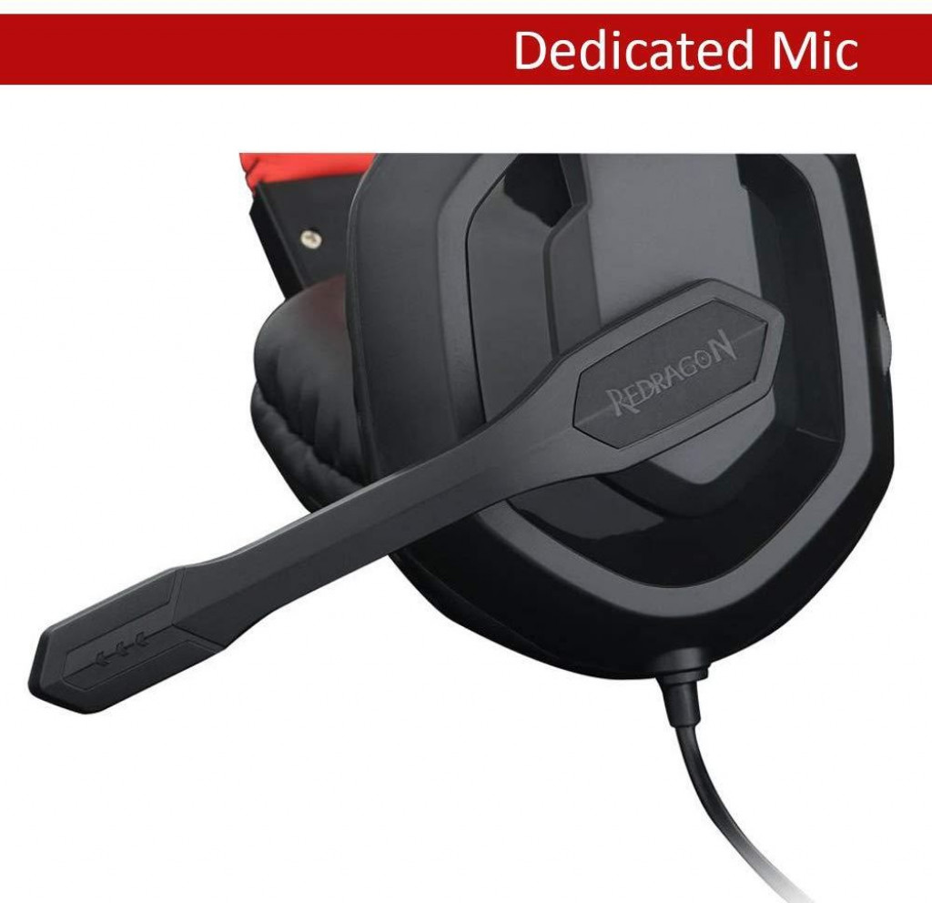 Redragon H120 Ares Gaming Headset | Microphone and Volume Control | PC / Mobiles / PS4 Redragon H120 Ares Gaming Headset | Microphone and Volume Control | PC / Mobiles / PS4