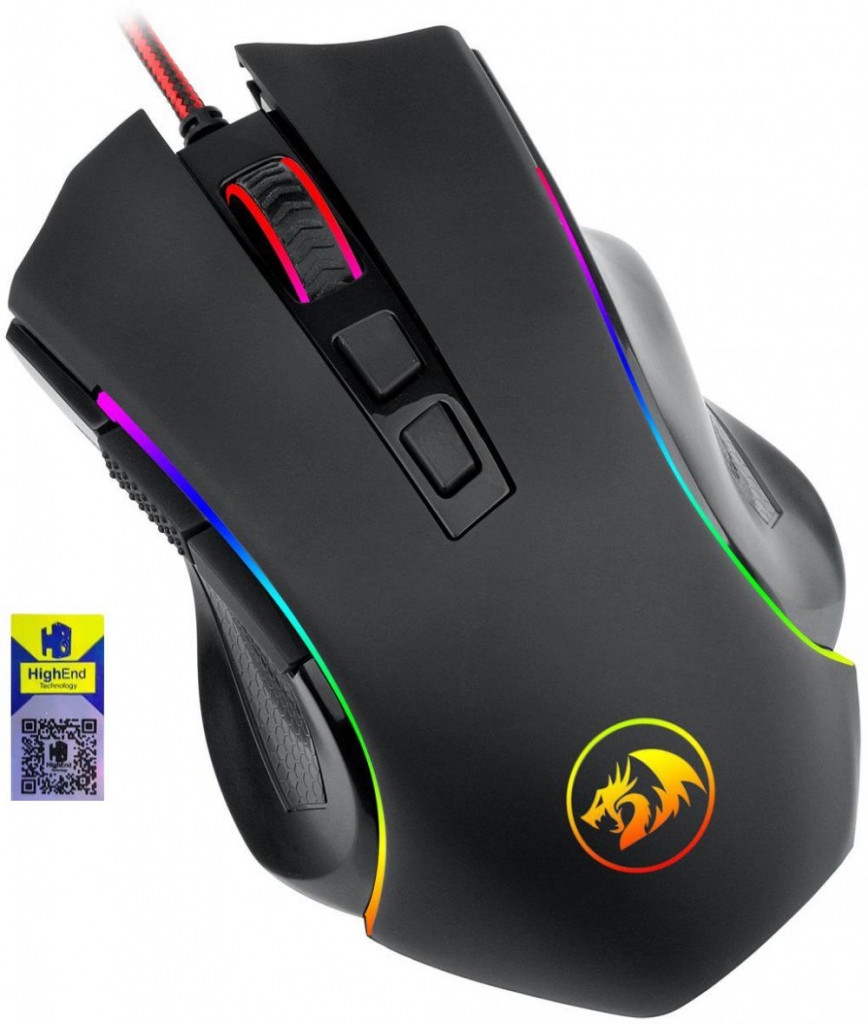 Redragon M607 Griffin 7200 DPI RGB PROGRAMMABLE Gaming Mouse Redragon M607 Griffin 7200 DPI RGB PROGRAMMABLE Gaming Mouse