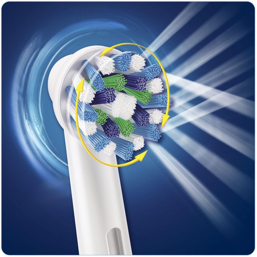 Oral-B CrossAction Electric Toothbrush Replacement Heads - 8 Counts Oral-B CrossAction Electric Toothbrush Replacement Heads - 8 Counts