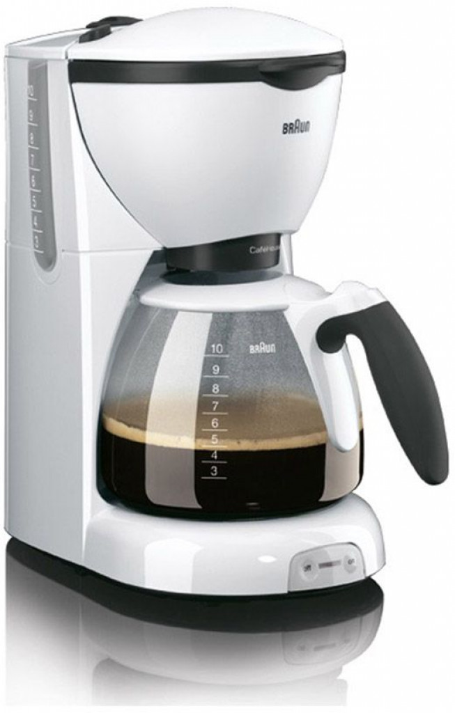 Braun Pure Aroma KF520 Coffee Maker - White Braun Pure Aroma KF520 Coffee Maker - White