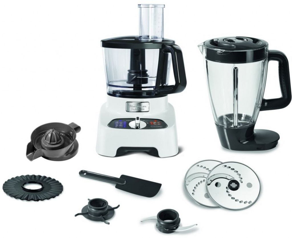 Moulinex FP823125 Double Force Food Processor, 1000 Watt,  27 Functions