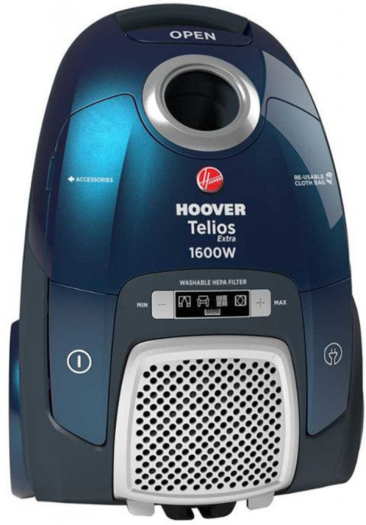 Hoover TX1600020 Vacuum Cleaner with Hepa Filter, 1600 Watt - Dark Blue Hoover TX1600020 Vacuum Cleaner with Hepa Filter, 1600 Watt - Dark Blue