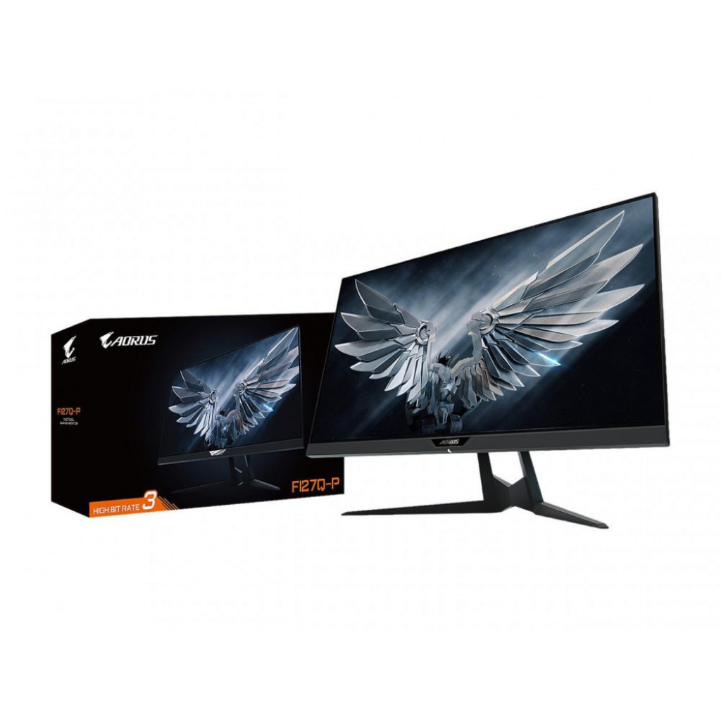 AORUS FI27Q-P 27" FRAMELESS GAMING MONITOR, QHD 1440P, 95% DCI-P3 COLOR ACCURATE IPS PANEL, 1MS 165HZ, HDR, G-SYNC COMPATIBLE AND FREESYNC PREMIUM, VESA, ZERO BRIGHT DOT POLICY AORUS FI27Q-P 27" FRAMELESS GAMING MONITOR, QHD 1440P, 95% DCI-P3 COLOR ACCURATE IPS PANEL, 1MS 165HZ, HDR, G-SYNC COMPATIBLE AND FREESYNC PREMIUM, VESA, ZERO BRIGHT DOT POLICY