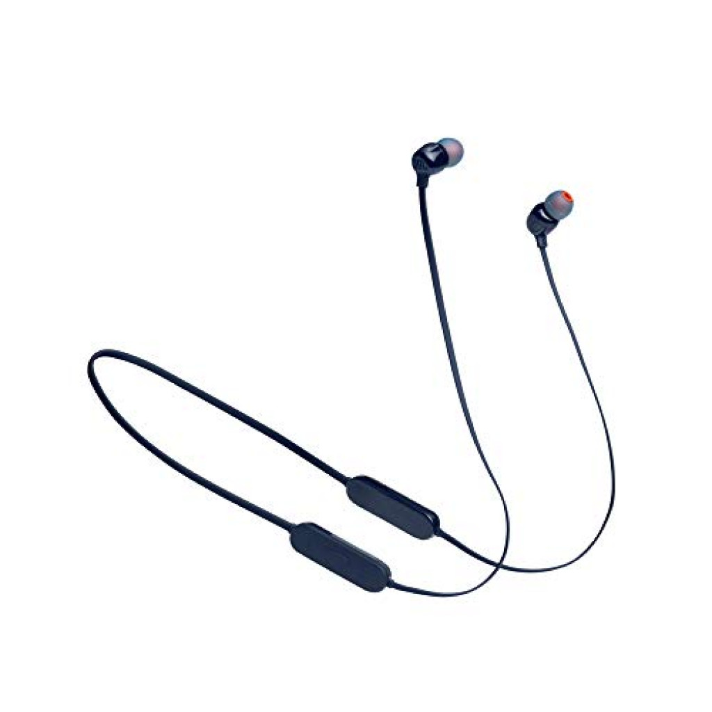 JBL Tune 125 Bluetooth Wireless Sports Neckband Noise Cancelling Earphones with Microphone - Blue JBL Tune 125 Bluetooth Wireless Sports Neckband Noise Cancelling Earphones with Microphone - Blue
