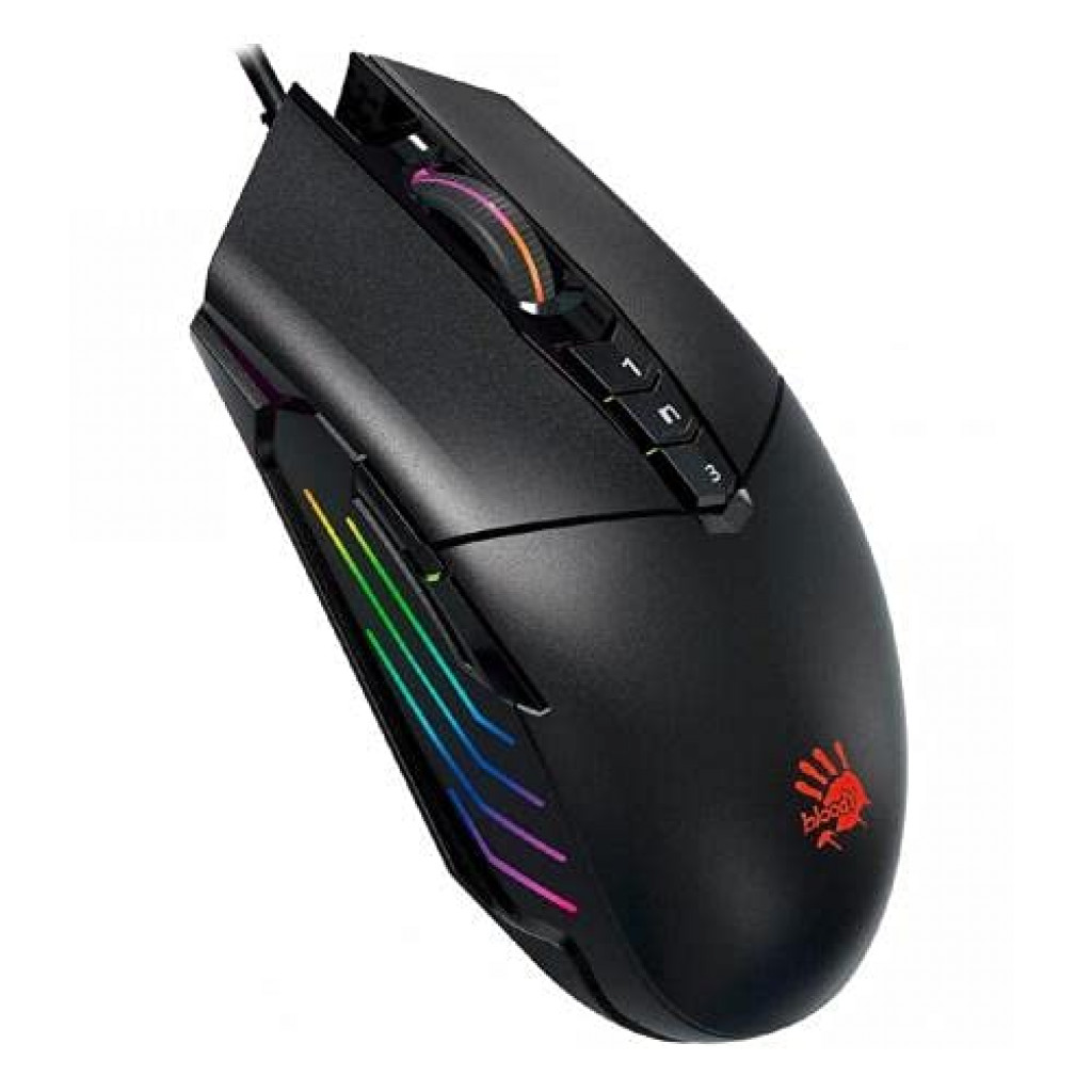Bloody P91-Pro Activated RGB Gaming Mouse -16,000 CPI - PixArt PMW3389 - 6 Weapon Modes - 1ms Key Response -12000 fps , 2725610644632