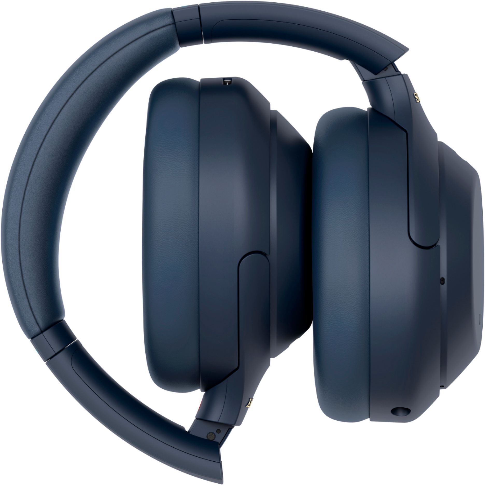 Sony - WH-1000XM4 Wireless Noise-Cancelling Over-the-Ear Headphones - Midnight Blue Sony - WH-1000XM4 Wireless Noise-Cancelling Over-the-Ear Headphones - Midnight Blue