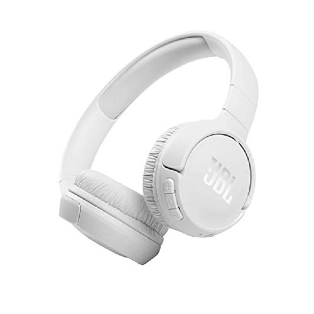 JBL Tune 510BT Wireless On Ear Headphones White, JBLT510BTWHTEU