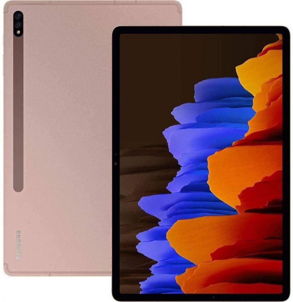 Samsung Galaxy Tab S7 Plus - 12.4 inches, 6GB RAM, 256 GB - Mystic Bronze Samsung Galaxy Tab S7 Plus - 12.4 inches, 6GB RAM, 256 GB - Mystic Bronze