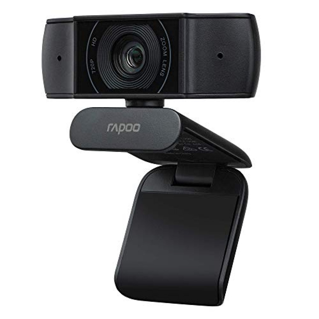 Rapoo C200 720P/30FPS HD USB Webcam -Dual Noise Reduction Mic -100 Wide-angle Lens -Black Rapoo C200 720P/30FPS HD USB Webcam -Dual Noise Reduction Mic -100 Wide-angle Lens -Black