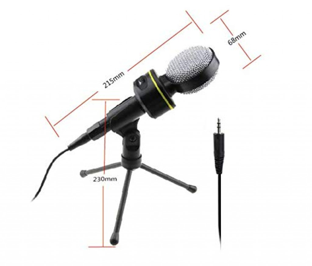 SF-930 Singing Sound Condenser Microphone Mic Speaking for Laptop Computer SF-930 Singing Sound Condenser Microphone Mic Speaking for Laptop Computer