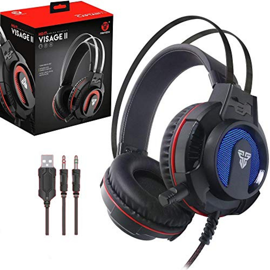 Fantech VISAGE II HG17s RGB LED GAMING HEADSET WITH JACKS
