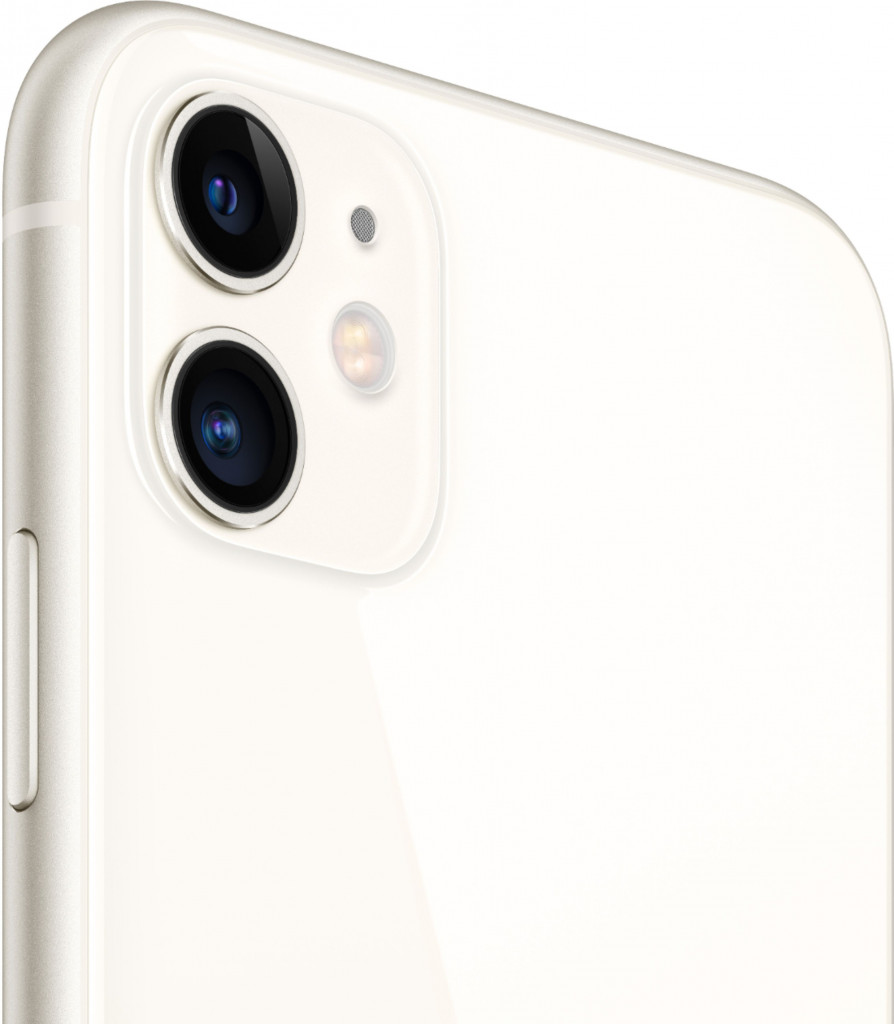 Apple iPhone 11 - 128GB, 4GB RAM, 4G LTE, White, Single SIM & E-SIM Apple iPhone 11 - 128GB, 4GB RAM, 4G LTE, White, Single SIM & E-SIM