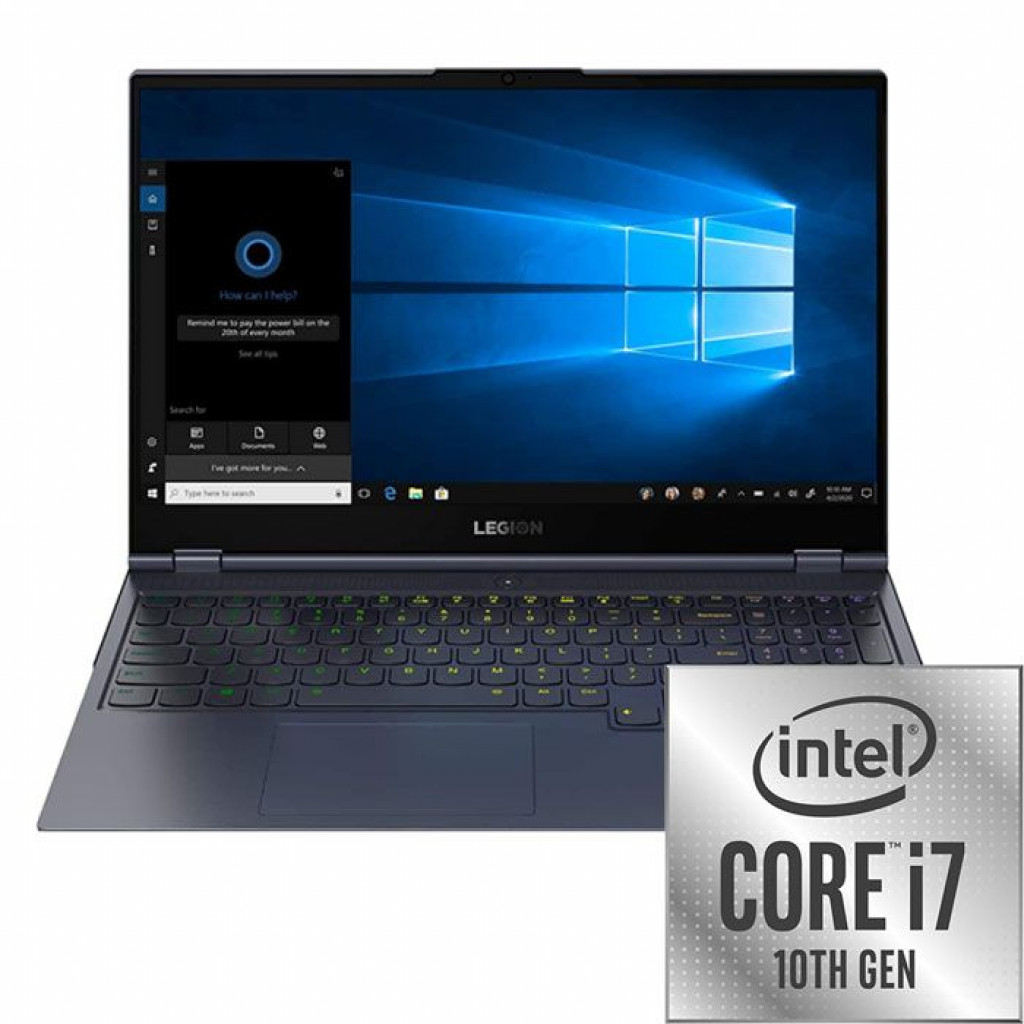 Lenovo - Legion7 15IMHg05 (Intel® Core™ i7-10875H - 32GB - 1TBSSD - NVIDIA® GeForce® RTX™ 2070 8GB - 15.6" FHD - DOS ) Gray