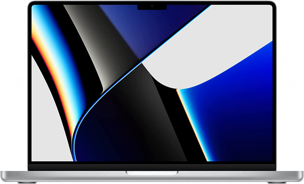 Apple MacBook Pro 2021 (14-inch, Apple M1 Pro chip with 8‑core CPU and 14‑core GPU, 16GB RAM, 512GB SSD) - Silver - Arabic Apple MacBook Pro 2021 (14-inch, Apple M1 Pro chip with 8‑core CPU and 14‑core GPU, 16GB RAM, 512GB SSD) - Silver - Arabic