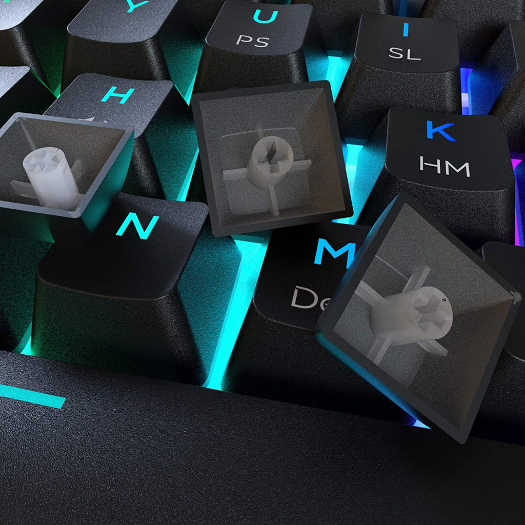 Dierya DK61 Pro Bluetooth 5.1 Mechanical Gaming Keyboard 60% Wireless/Wired PBT Keycap RGB Backlit Compact 61 Keys Computer Mini Keyboard with Full Keys Programmable (Gateron Optical Blue Switch)