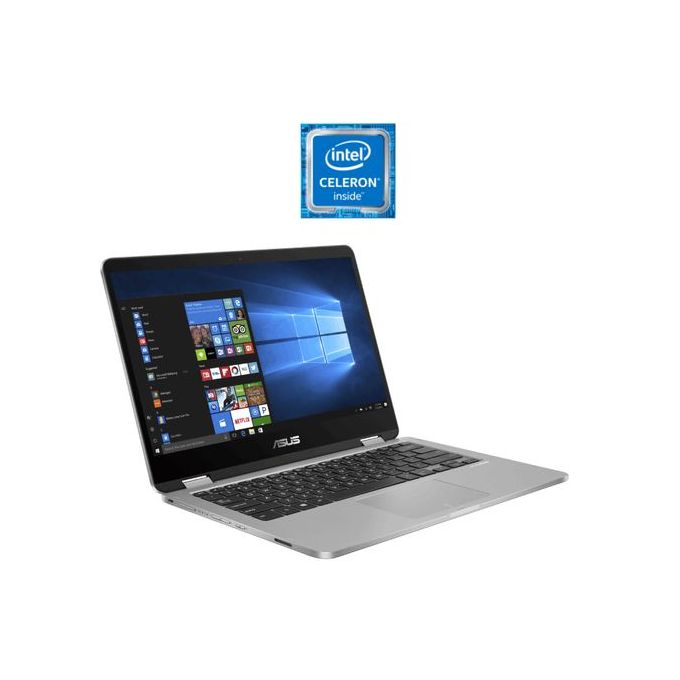 Asus VivoBook Flip - 14-TP401MA-EC320T - 2-in-1 Laptop - Intel Celeron N4020 - 4GB RAM - 128GB EMMC - 14 FHD Touch - Intel UHD Graphics 600 - Finger Print - Stylus - Win10 - Light Grey Asus VivoBook Flip - 14-TP401MA-EC320T - 2-in-1 Laptop - Intel Celeron N4020 - 4GB RAM - 128GB EMMC - 14 FHD Touch - Intel UHD Graphics 600 - Finger Print - Stylus - Win10 - Light Grey