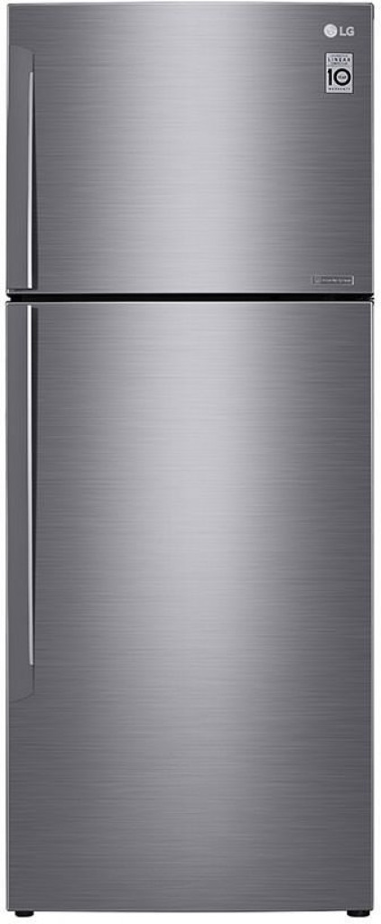 LG Inverter Linear Compressor Refrigerator 410 Liter, GN-C562HLCU - Platinum Silver