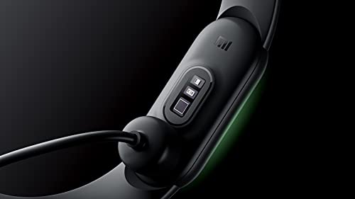 Xiaomi Mi Smart Band 6 Fitness Tracker with AMOLED Display, 1.56 Inches - Black Xiaomi Mi Smart Band 6 Fitness Tracker with AMOLED Display, 1.56 Inches - Black