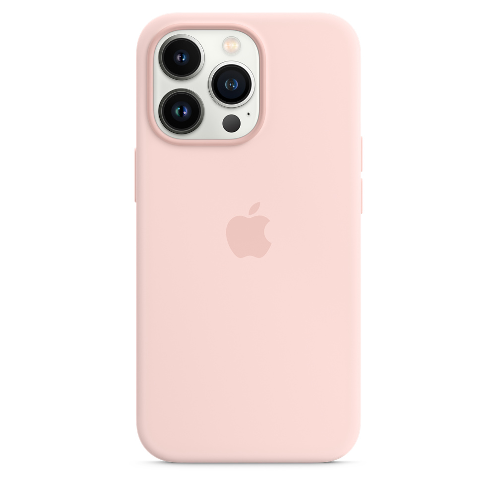 iPhone 13 Pro Silicone Case with MagSafe - Chalk Pink iPhone 13 Pro Silicone Case with MagSafe - Chalk Pink