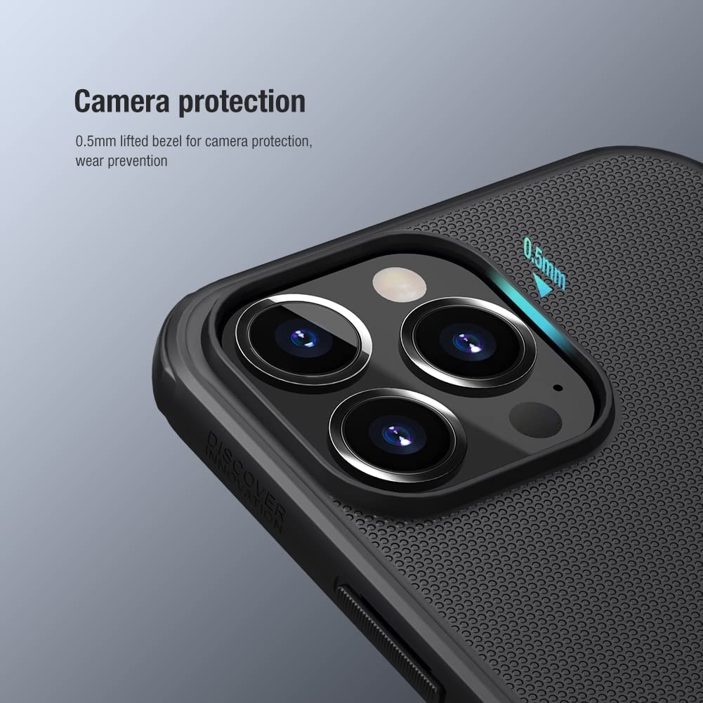iPhone 13 Pro Nillkin Super Frosted Shield Pro Hard Back Cover - Black iPhone 13 Pro Nillkin Super Frosted Shield Pro Hard Back Cover - Black