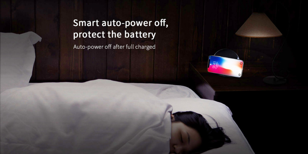 JoyRoom JR-K10 Desktop Bracket Wireless Charger - Black JoyRoom JR-K10 Desktop Bracket Wireless Charger - Black