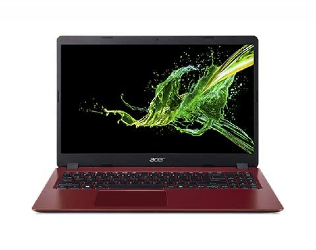 Acer Aspire 3 A315 Notebook with 10th Gen Intel Core i3-1005G1 Dual Core Upto 3.40GHz/4GB DDR4 RAM/1TB HDD Storage/Intel UHD Graphics/15.6" HD ConfyView Display/Win 10 Home/Rococo Red