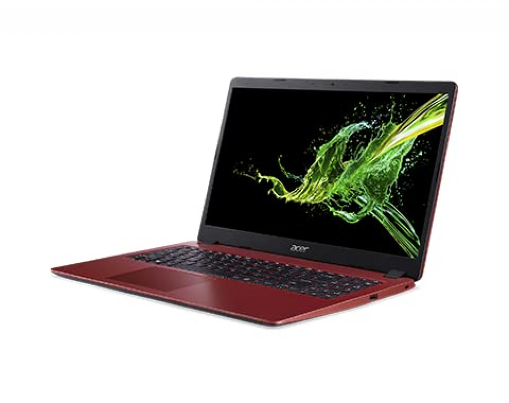 Acer Aspire 3 A315 Notebook with 10th Gen Intel Core i3-1005G1 Dual Core Upto 3.40GHz/4GB DDR4 RAM/1TB HDD Storage/Intel UHD Graphics/15.6" HD ConfyView Display/Win 10 Home/Rococo Red