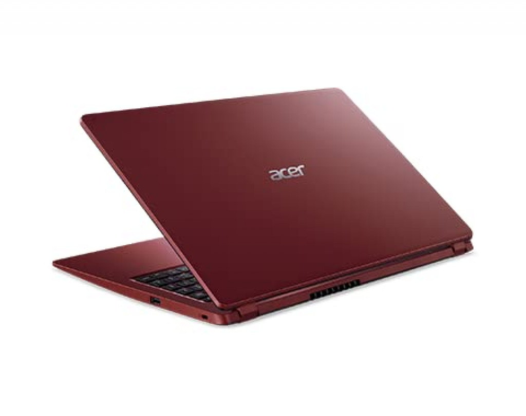 Acer Aspire 3 A315 Notebook with 10th Gen Intel Core i3-1005G1 Dual Core Upto 3.40GHz/4GB DDR4 RAM/1TB HDD Storage/Intel UHD Graphics/15.6" HD ConfyView Display/Win 10 Home/Rococo Red