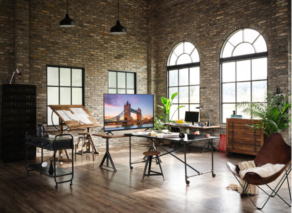 LG 65 inches UHD 4K Smart TV, Active HDR, WebOS Operating System, ThinQ AI - 65UP7550PVG