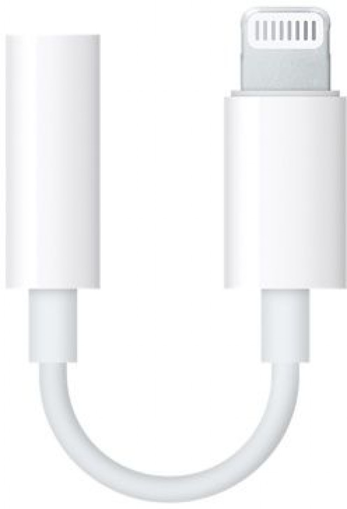 Apple Lightning to 3.5 mm Headphone Jack Adapter - MMX62ZM/A