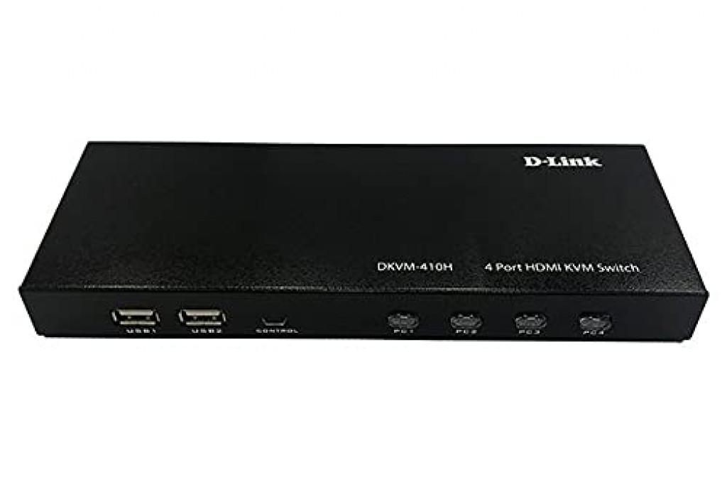 D-Link DKVM-410H 4-Port KVM Switch with HDMI and USB Ports D-Link DKVM-410H 4-Port KVM Switch with HDMI and USB Ports