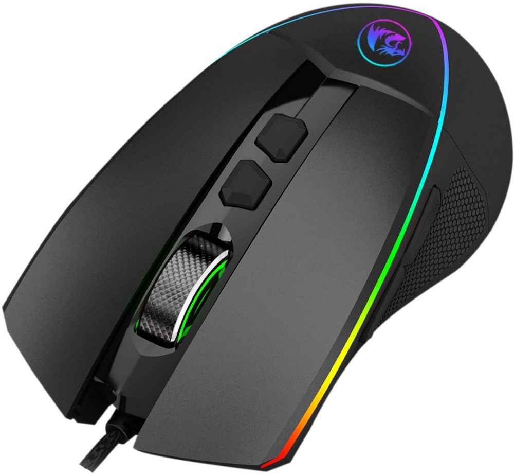 Redragon M909 EMPEROR RGB Gaming Mouse | Optical Sensor 12,400DPI ...