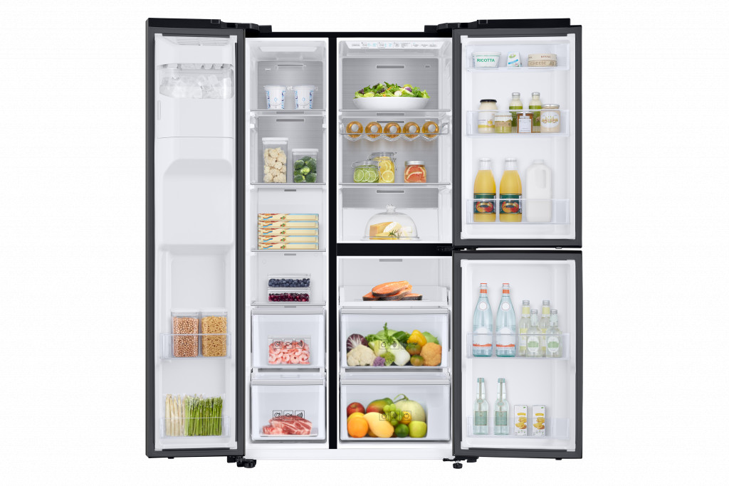 SAMSUNG Refrigerator Side By Side Digital Dispenser Inverter Black – RS68N8670B1/MR SAMSUNG Refrigerator Side By Side Digital Dispenser Inverter Black – RS68N8670B1/MR