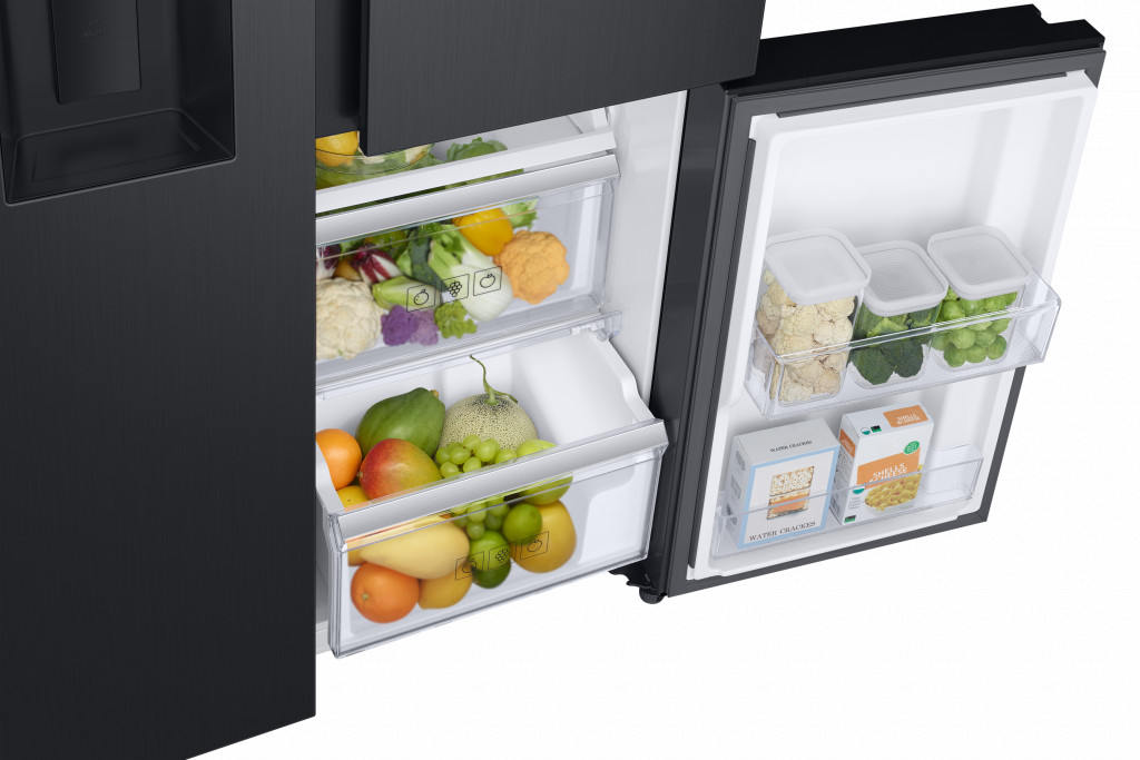 SAMSUNG Refrigerator Side By Side Digital Dispenser Inverter Black – RS68N8670B1/MR SAMSUNG Refrigerator Side By Side Digital Dispenser Inverter Black – RS68N8670B1/MR