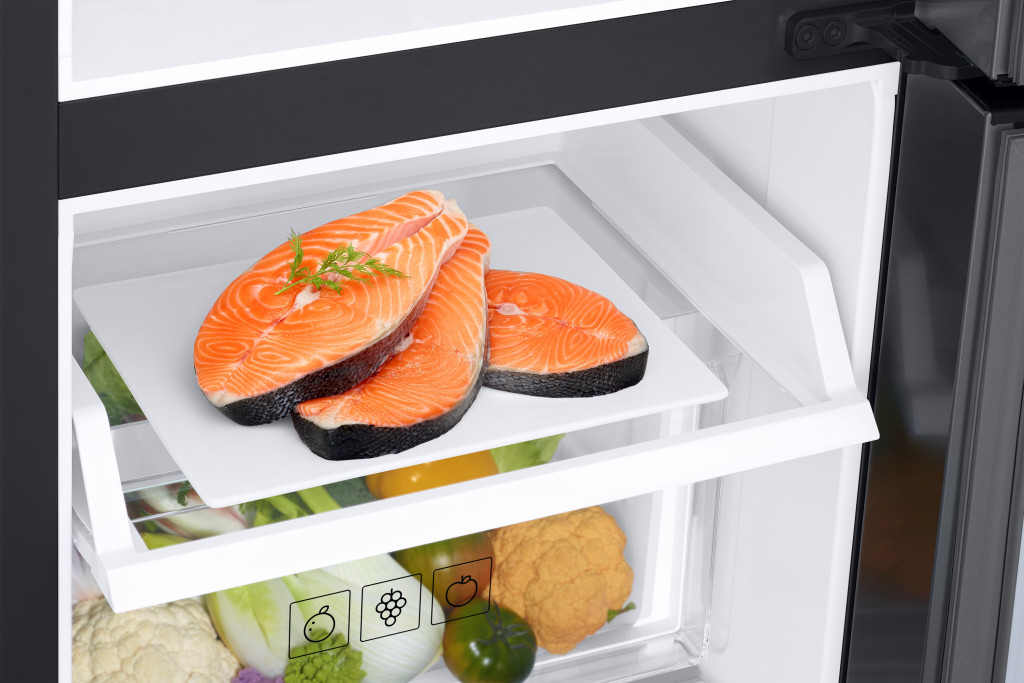 SAMSUNG Refrigerator Side By Side Digital Dispenser Inverter Black – RS68N8670B1/MR SAMSUNG Refrigerator Side By Side Digital Dispenser Inverter Black – RS68N8670B1/MR