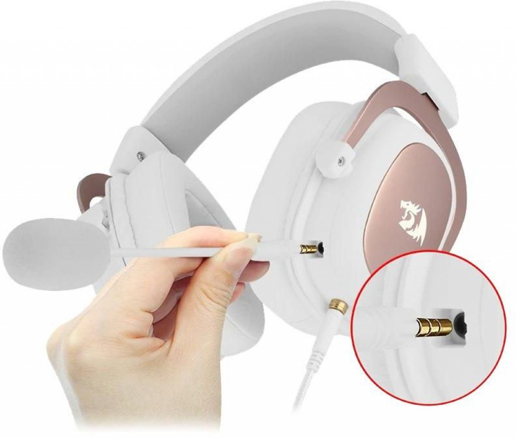 Redragon H510 Zeus 2 Gaming Headset - 7.1 Surround Sound - Memory Foam Ear Pads - 53MM Drivers - Detachable Microphone - PC/PS4 / Xbox One / Nintendo Switch Redragon H510 Zeus 2 Gaming Headset - 7.1 Surround Sound - Memory Foam Ear Pads - 53MM Drivers - Detachable Microphone - PC/PS4 / Xbox One / Nintendo Switch