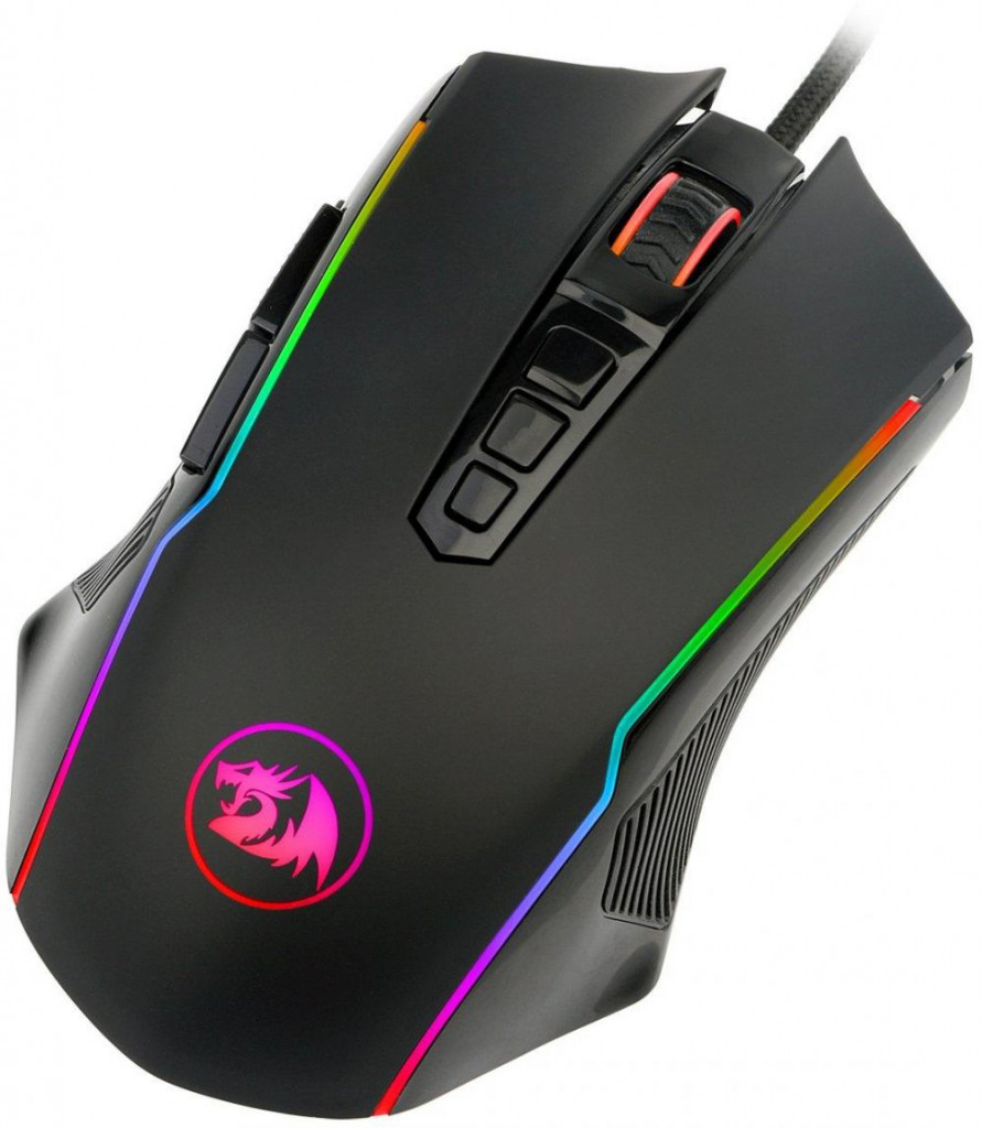 Redragon M910 Ranger RGB Gaming Mouse Optical Sensor 12,400 DPI [Pixart ...