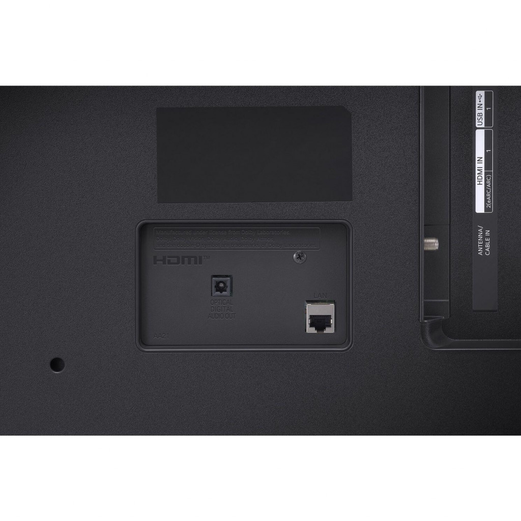 تلفزيون ال جي LED سمارت 55 بوصة، دقة 4K UHD مع ريسيفر داخلي - 55UP7760PVB