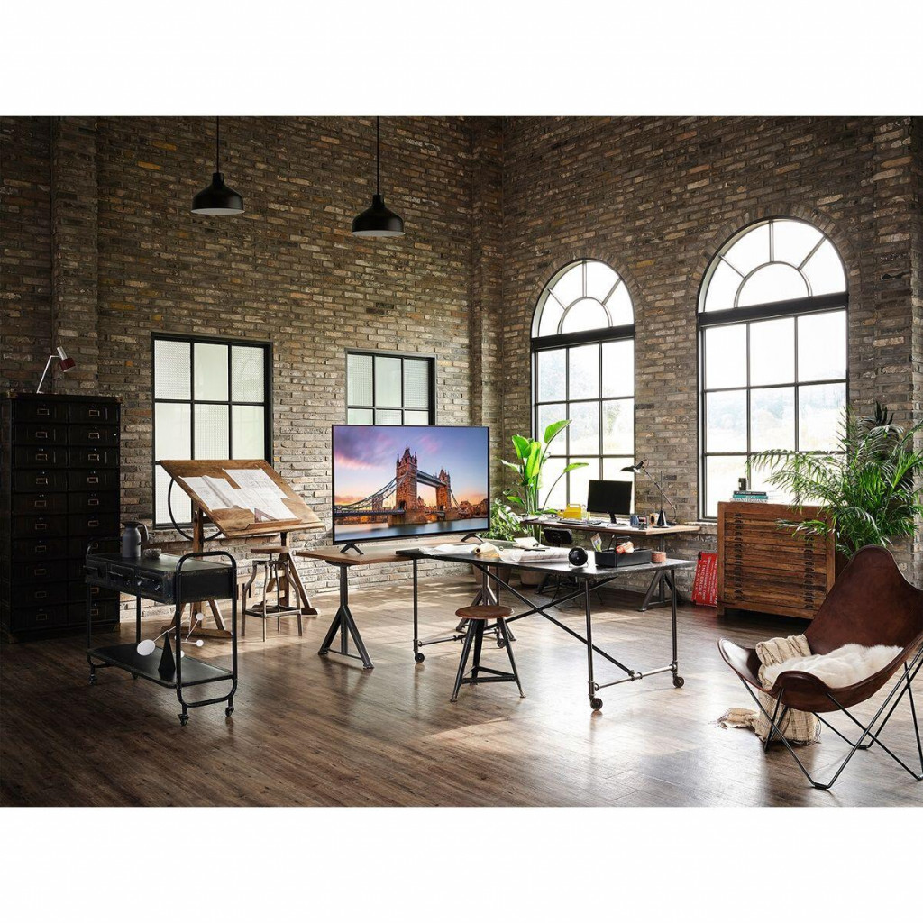 تلفزيون ال جي LED سمارت 55 بوصة، دقة 4K UHD مع ريسيفر داخلي - 55UP7760PVB