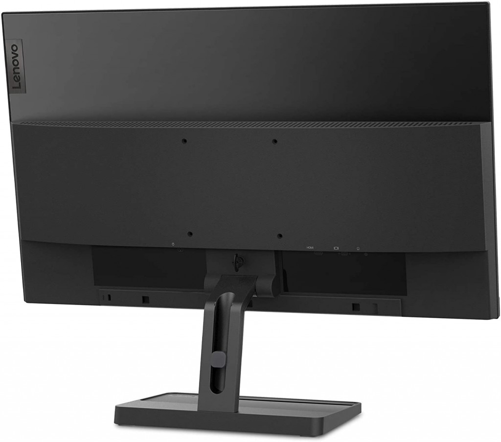 Lenovo L24e-30 23.8-Inch Ultra-Thin FHD (1920 x 1080) Monitor, VA Panel, FreeSync, 3-Side NearEdgeless, 75Hz, 4ms, HDMI, VGA, VESA Mountable, 66BCKCC2US, Black