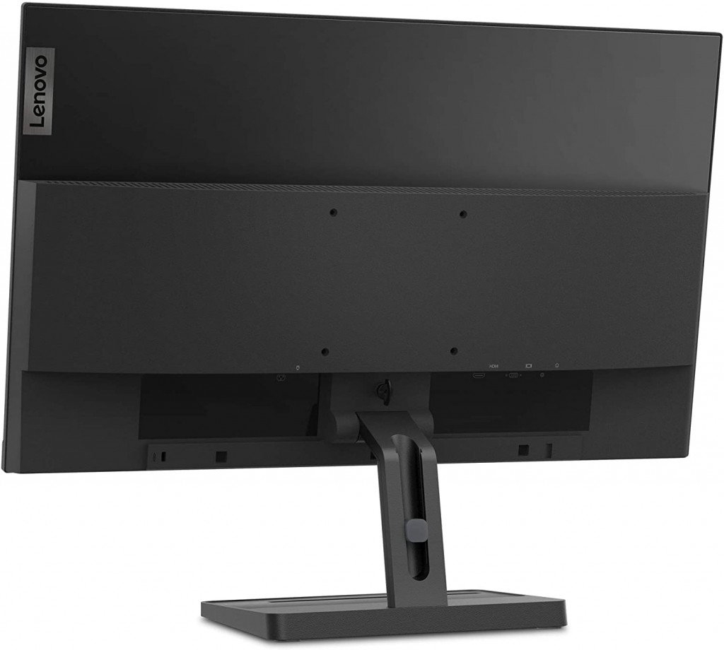 Lenovo L24e-30 23.8-Inch Ultra-Thin FHD (1920 x 1080) Monitor, VA Panel, FreeSync, 3-Side NearEdgeless, 75Hz, 4ms, HDMI, VGA, VESA Mountable, 66BCKCC2US, Black