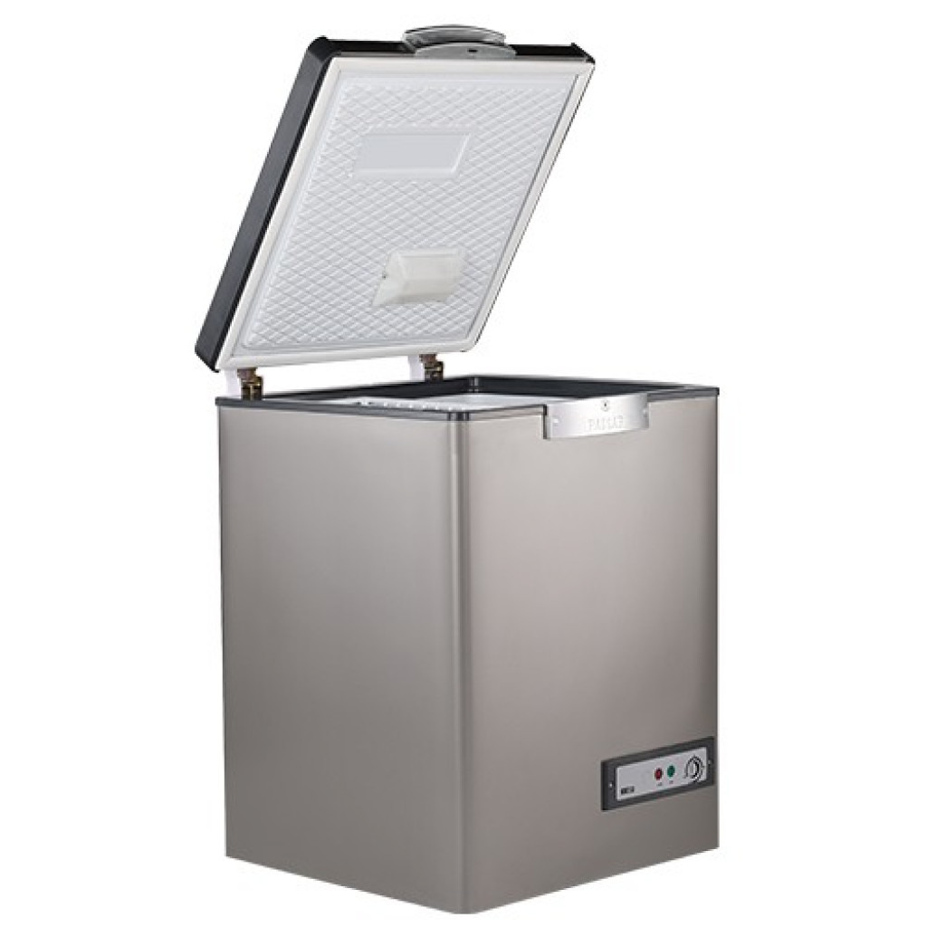 Passap ES171L Chest Freezer 160 Liters Silver LG Compressor