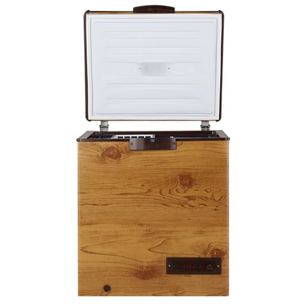 Passap ES241L Stainless Steel Chest Freezer 203 L Wood LG