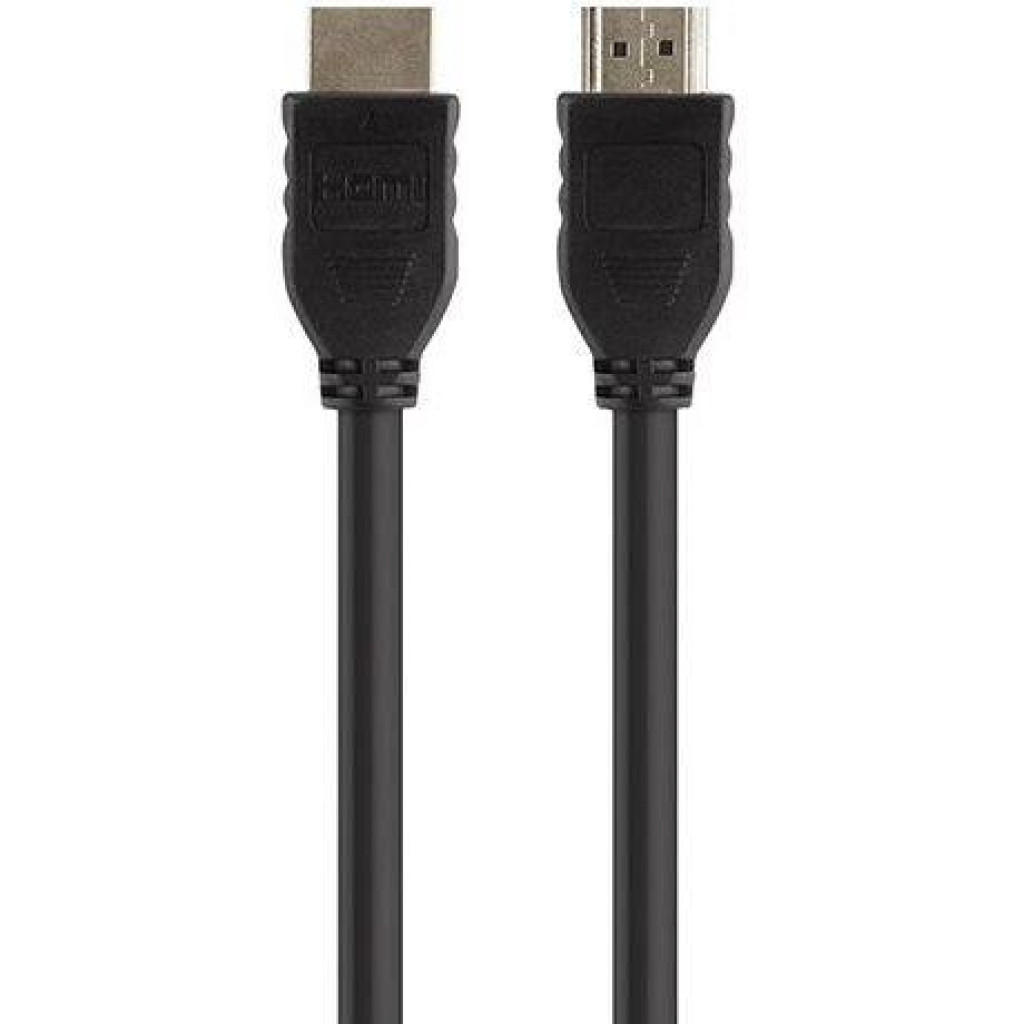 Belkin F3Y017BT5M HDMI To HDMI Audio Video Cable 5M Black Belkin F3Y017BT5M HDMI To HDMI Audio Video Cable 5M Black
