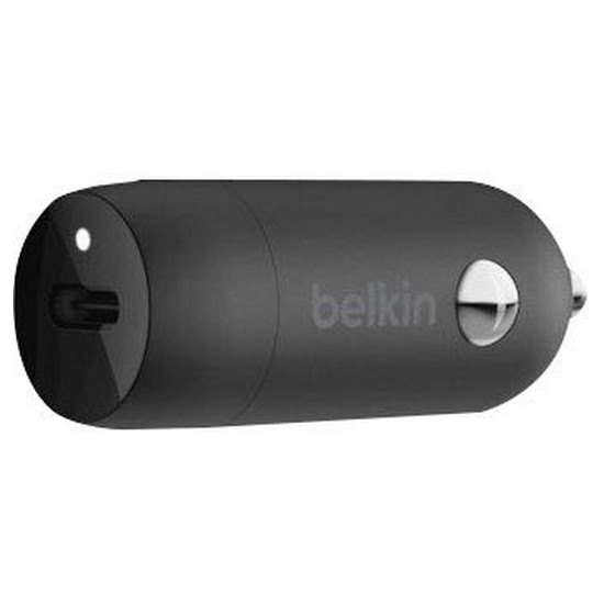 Belkin CCA003BT04BK 20W USBC PD Car Charger + USBC to Lightning Cable