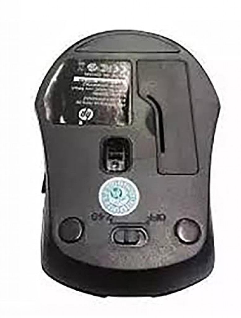 HP S9000 Wireless USB OPTICAL Mouse 2.4GHZ 1600 DPI For PC & Laptop Mac And Windows - Black